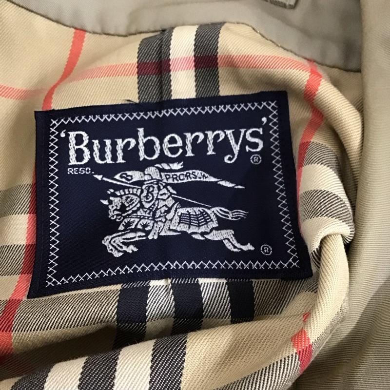 バーバリーズ BURBERRYS コート コート一般 ロングコート ロングジャケット カラージャケット アウター 無地 ベージュ / ベージュ / メンズ USED 古着 中古 10117120