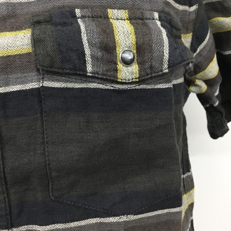 ショット schott シャツ、ブラウス 半袖 半袖シャツ カラーシャツ 半袖カットソー チェックシャツ S チェック マルチカラー / マルチカラー /  メンズ USED 古着 中古 10110050