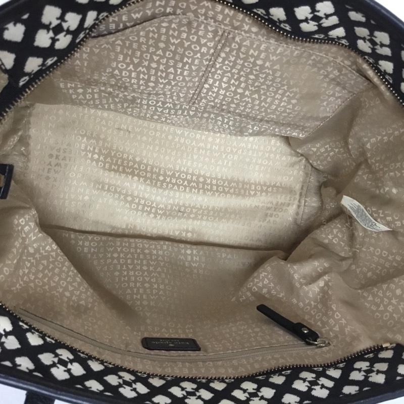 ケイトスペード Kate Spade トートバッグ トートバッグ 総柄 黒 / ブラック / X 白 / ホワイト / X 桃 / ピンク / レディース USED 古着 中古 10140047