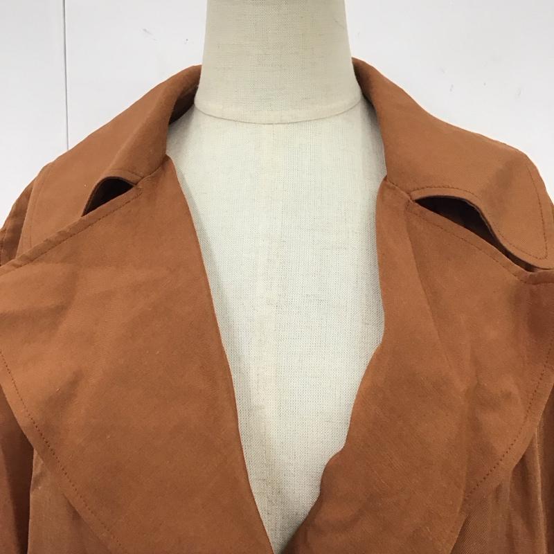 ザラ ZARA ジャケット、上着 ジャケット、ブレザー S 無地 茶 / ブラウン / レディース USED 古着 中古 10123445