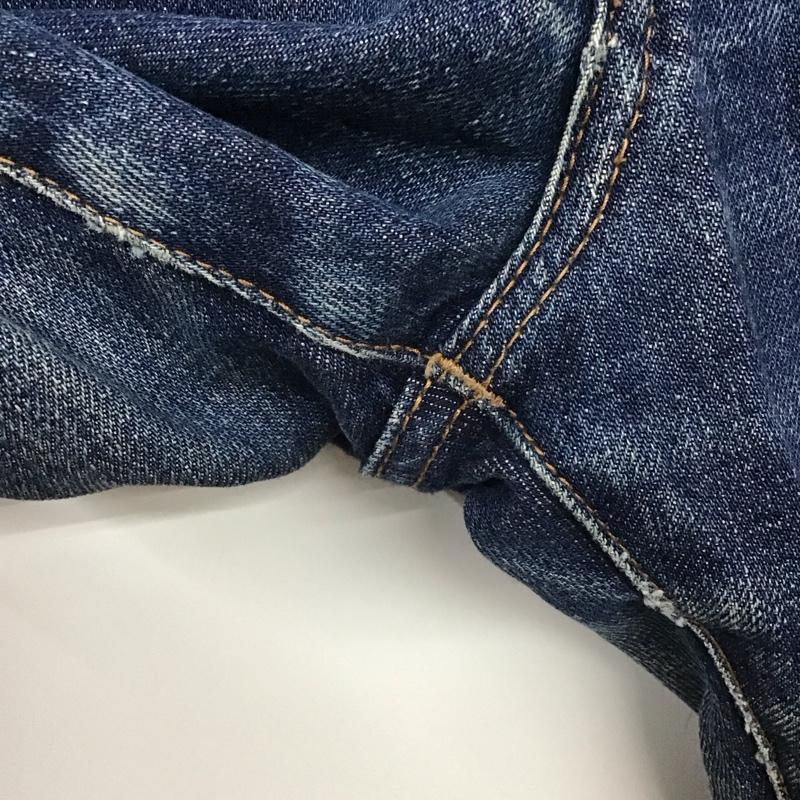 オシュコシュ OSHKOSH パンツ デニム、ジーンズ デニムパンツ ストレートパンツ ワイドパンツ カジュアルパンツ 無地 インディゴ / インディゴ /  メンズ USED 古着 中古 10124208