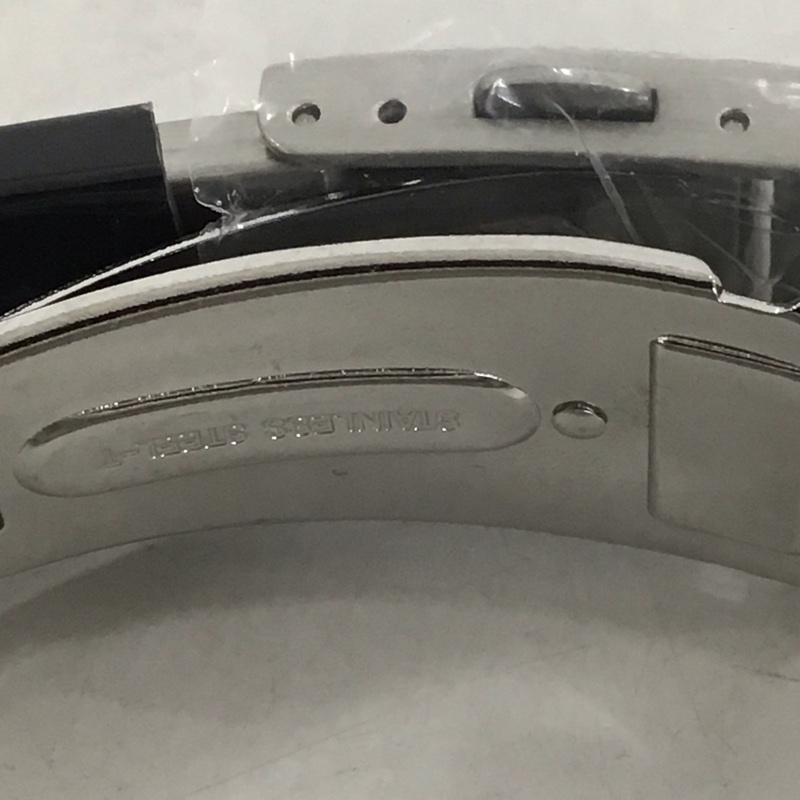 オリエント ORIENT 腕時計 アナログ(自動巻き) RN-AK0401L スポーツ ロゴ、文字 銀 / シルバー / X 紺 / ネイビー / メンズ USED 古着 中古 10134045