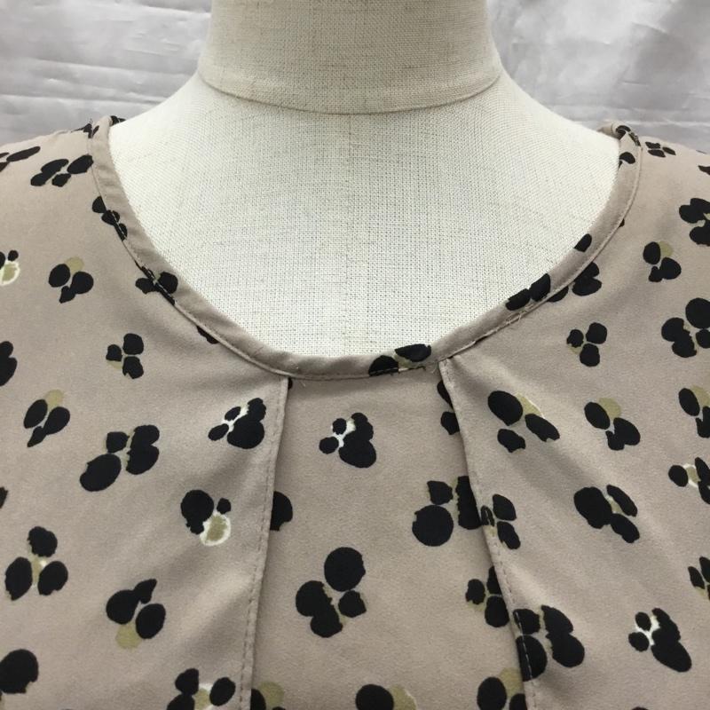 ザラベーシック ZARA BASIC カットソー 半袖 ノースリーブカットソー タンクトップ シャツカットソー M 総柄 マルチカラー / マルチカラー / レディース USED 古着 中古 10115790