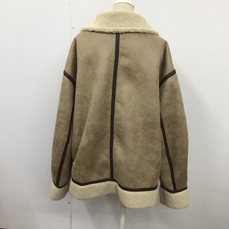 スライ SLY ジャケット、上着 ジャンパー、ブルゾン 030daa30-1960-1 ジャケット ボアジャケット アウター S 無地 茶 / ブラウン / レディース USED 古着 中古 10106976