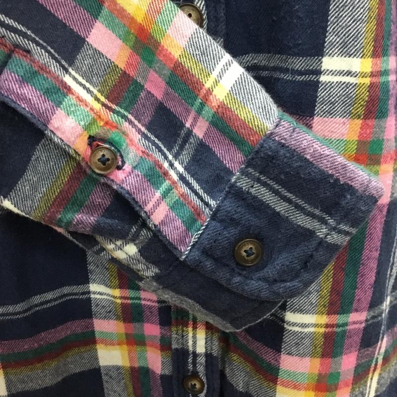 ホリスター Hollister シャツ、ブラウス 長袖 チェック コットン A340100414015 S ワンポイント マルチカラー / マルチカラー / レディース USED 古着 中古 10118737
