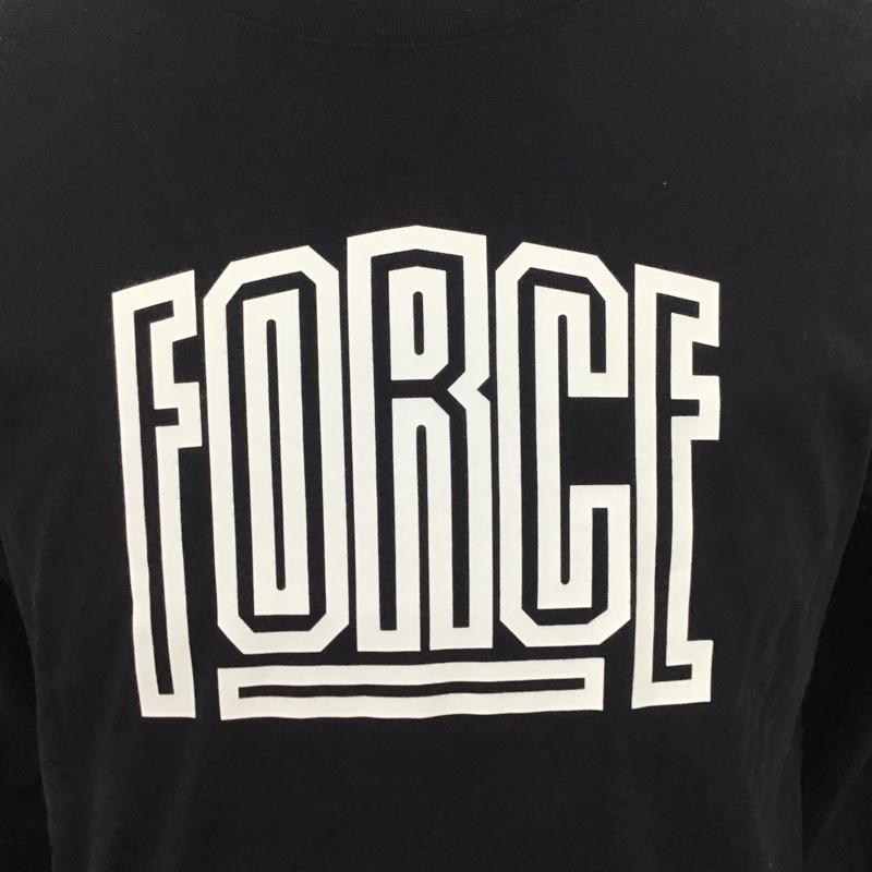 ナイキ NIKE カットソー 長袖 fn0802-010 長袖カットソー クルーネックカットソー スポーツウェア L ロゴ、文字 黒 / ブラック / メンズ USED 古着 中古 10115944