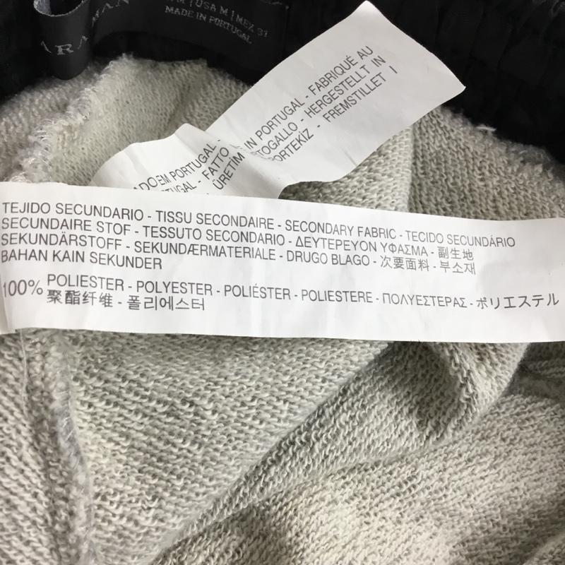 ザラメン ZARA MAN ボトムス ボトムス スウェットパンツ ジャージ カジュアルパンツ ワイドパンツ M 無地 灰 / グレー / メンズ USED 古着 中古 10110082