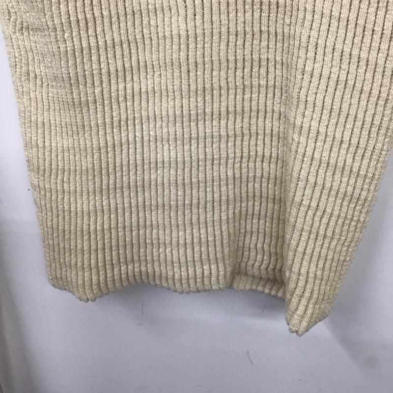 フリークスストア FREAK S STORE カットソー 長袖 F23-TKK-09 袖スリット FREE 無地 アイボリー / アイボリー / レディース USED 古着 中古 10131216