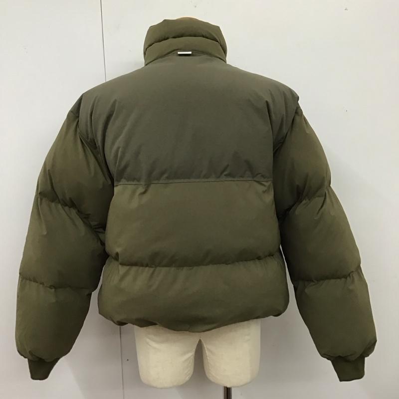ダブルタップス WTAPS ジャケット、上着 ジャケット、ブレザー 232brdt-jkm06 23AW TTLPULLOVERJACKET ハーフジップ プルオーバー 中綿ジャケット 2 ロゴ、文字 カーキ / カーキ / メンズ USED 古着 中古 10119120