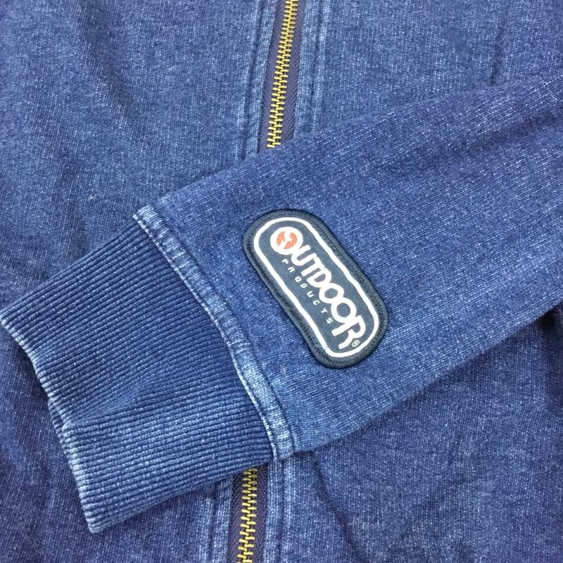 アウトドア OUTDOOR ジャケット、上着 ジャンパー、ブルゾン C6525ER ジップアップ コットン M ロゴ、文字 紺 / ネイビー / メンズ USED 古着 中古 10118973