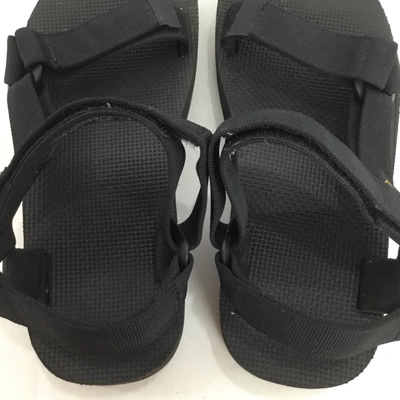 テバ Teva サンダル サンダル 1117150 MID UNIVERSAL 厚底サンダル 25cm 25.0cm ロゴ、文字 黒 / ブラック / メンズ USED 古着 中古 10136305