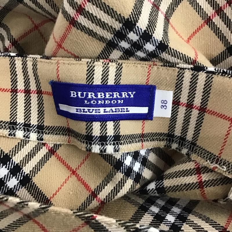 バーバリーブルーレーベル BURBERRY BLUE LABEL スカート ミニスカート 38 チェック マルチカラー / マルチカラー / レディース USED 古着 中古 10139592
