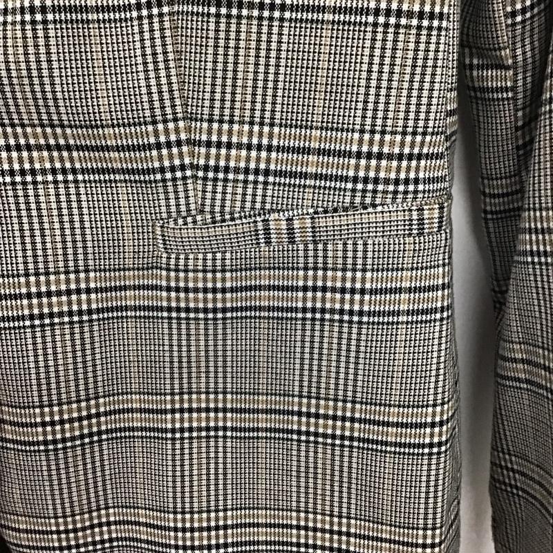 ザラ ZARA ジャケット、上着 ジャケット、ブレザー 36 チェック 灰 / グレー / レディース USED 古着 中古 10133882