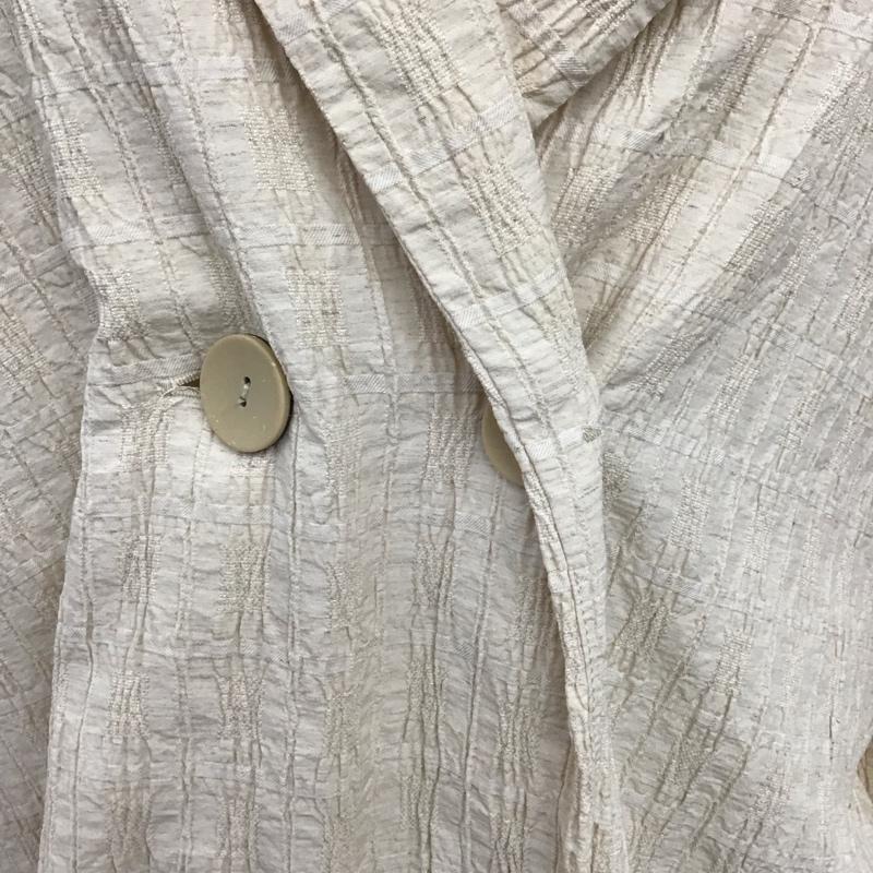 ザラ ZARA ジャケット、上着 ジャケット、ブレザー 1165 320 712 L 無地 アイボリー / アイボリー / レディース USED 古着 中古 10122033