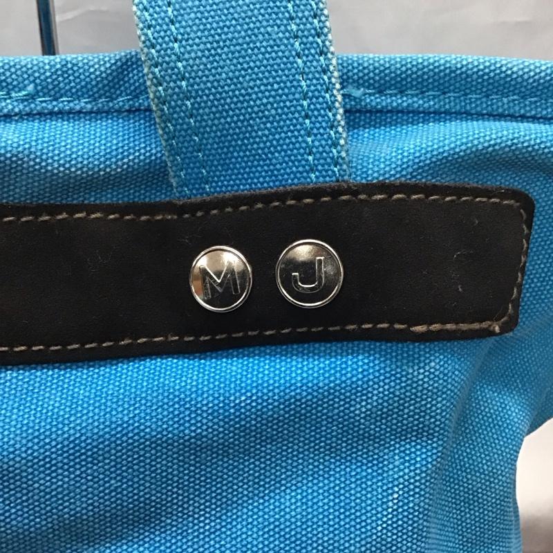 マークバイマークジェイコブス MARC by MARC JACOBS トートバッグ トートバッグ コットン ロゴ、文字 青 / ブルー / レディース USED 古着 中古 10115060