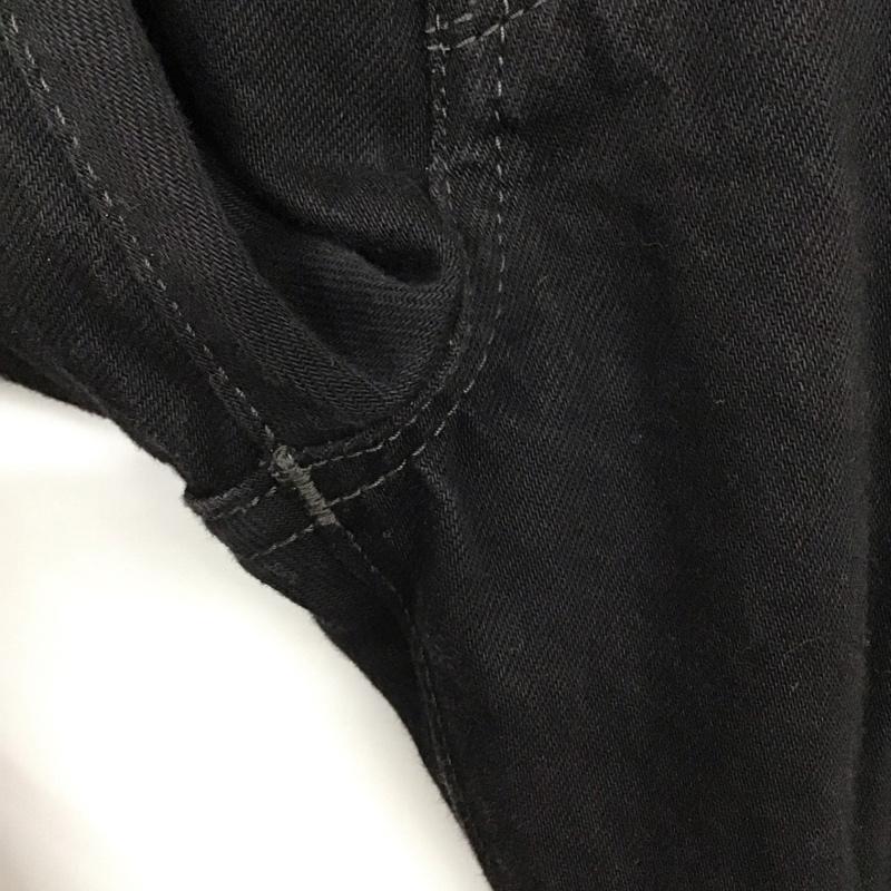 リーバイストラウスアンドコー Levi Strauss & co. パンツ デニム、ジーンズ デニムパンツ ワイドパンツ カジュアルパンツ 38 無地 黒 / ブラック / メンズ USED 古着 中古 10134690