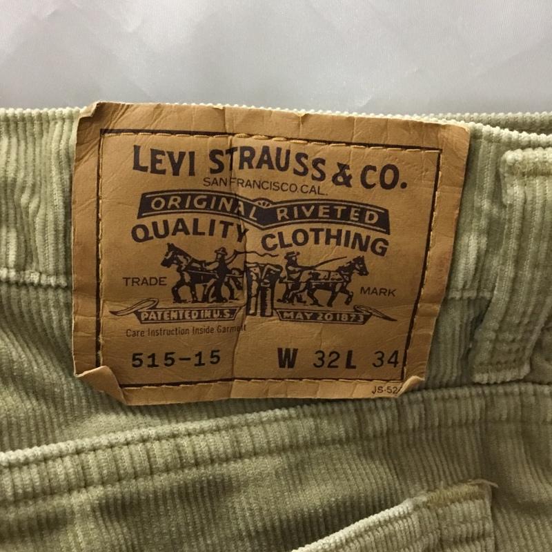 リーバイス Levi s ボトムス ボトムス 515-15 コーデュロイパンツ W32 L34 32インチ 無地 ベージュ / ベージュ / メンズ USED 古着 中古 10118849