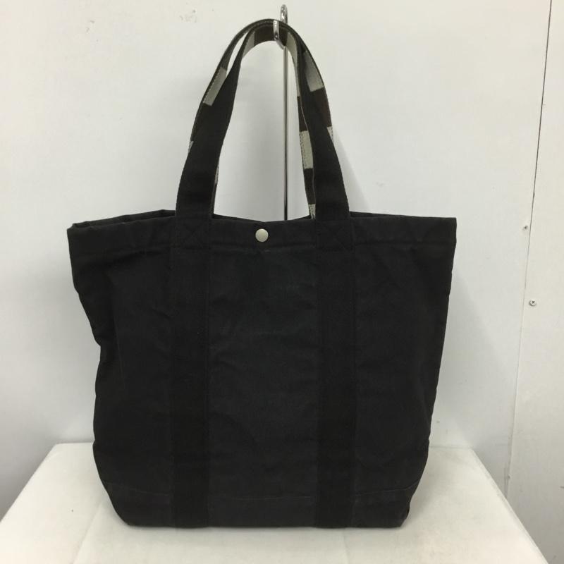 ポーター PORTER トートバッグ トートバッグ キャンバス ロゴ、文字 黒 / ブラック / メンズ USED 古着 中古 10139223