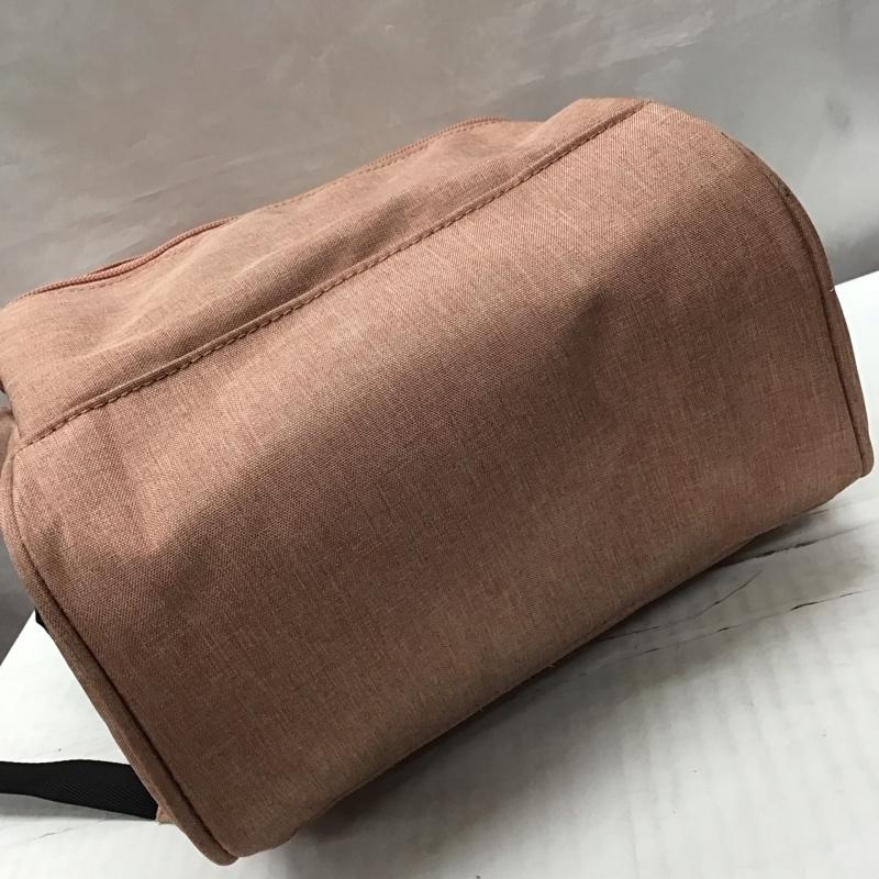 アネロ anello リュックサック、デイパック リュックサック、デイバッグ ロゴ、文字 桃 / ピンク / レディース USED 古着 中古 10118879