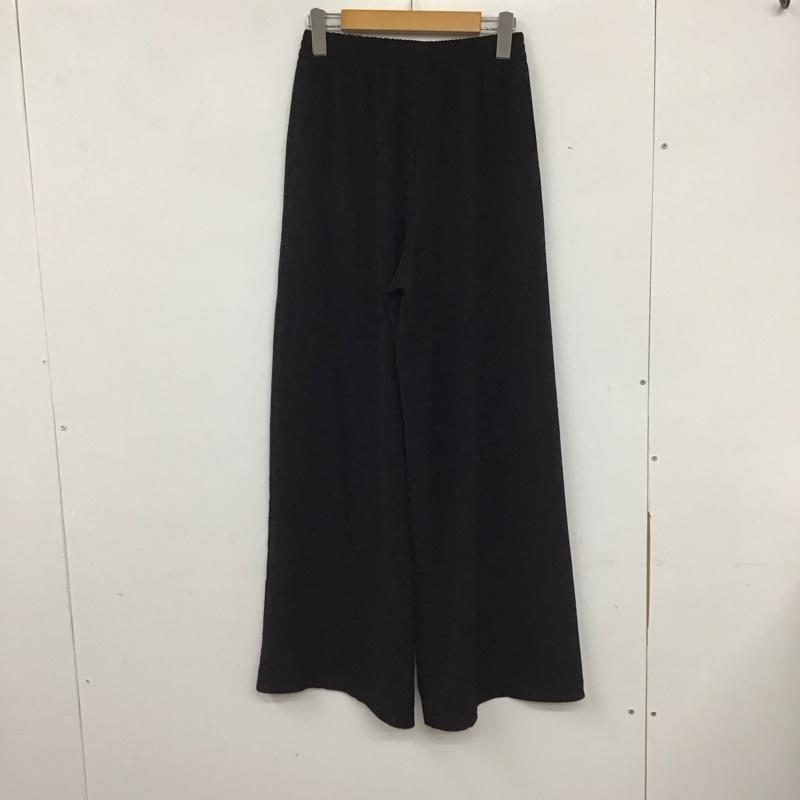 ザラ ZARA パンツ スラックス S 無地 黒 / ブラック / レディース USED 古着 中古 10136820