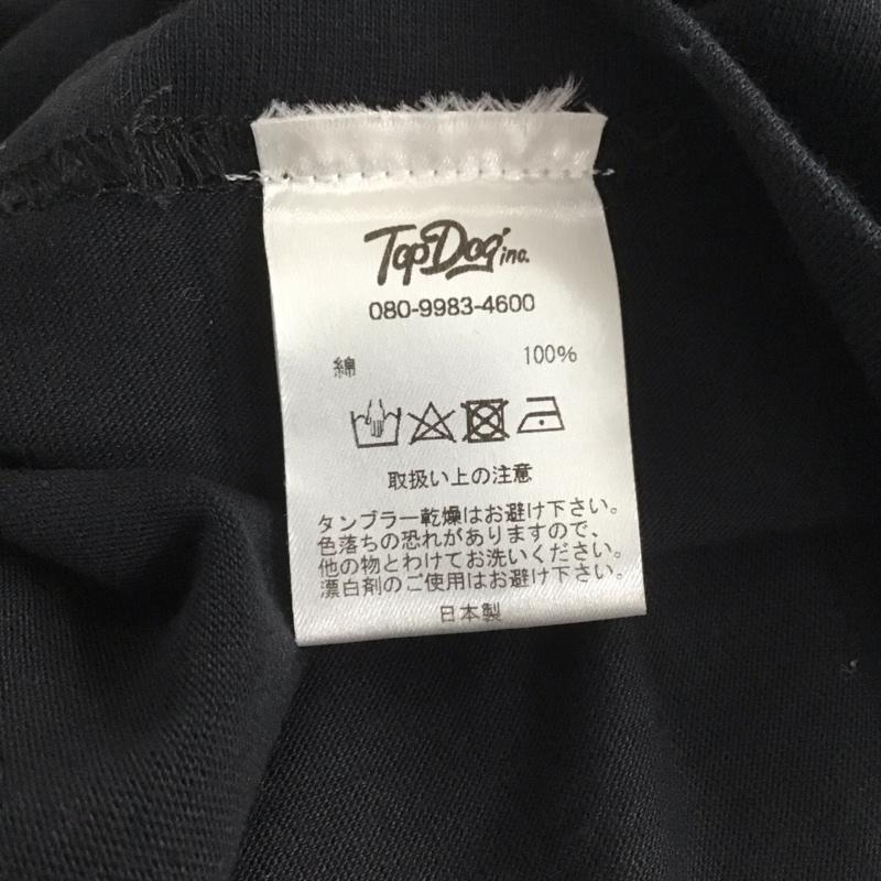 グレイビーソース GRAVYSOURCE Tシャツ 半袖 半袖カットソー プリントTシャツ クルーネックカットソー L プリント 黒 / ブラック / メンズ USED 古着 中古 10138613
