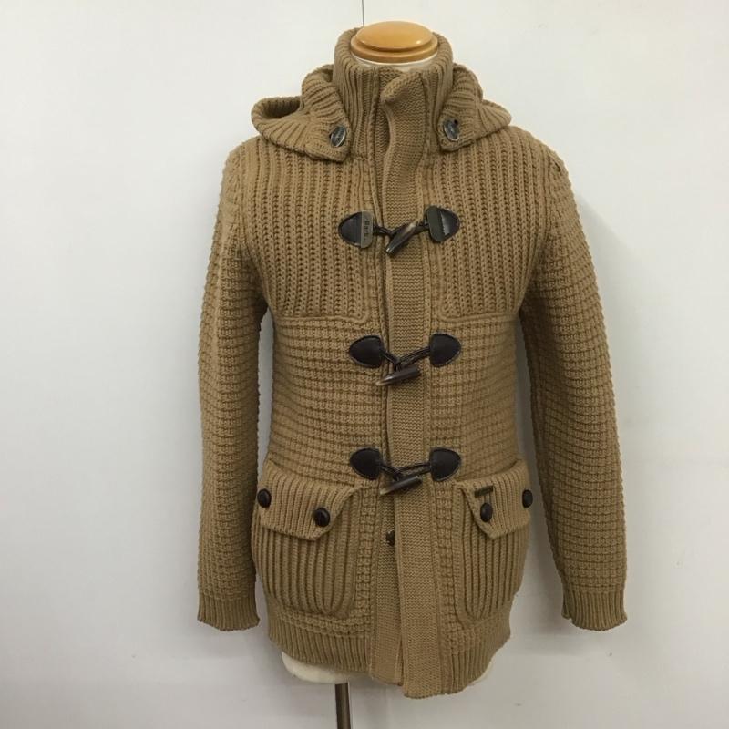 バーク BARK コート コート一般 n.001316178-0006 ダッフルコート ニットロングコート S 無地 茶 / ブラウン / メンズ USED 古着 中古 10123820