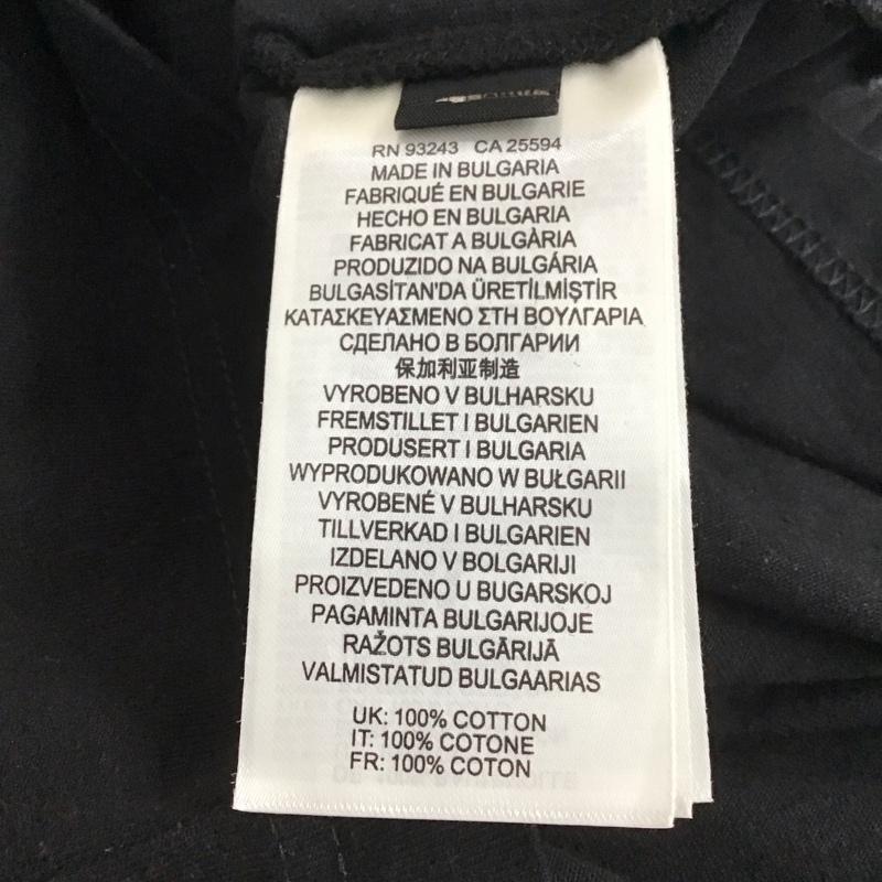 ディーゼル DIESEL カットソー 長袖 長袖カットソー 無地カットソー クルーネック L ロゴ、文字 黒 / ブラック / メンズ USED 古着 中古 10148989