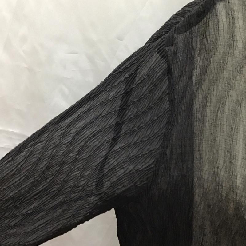 フリークスストア FREAK S STORE カットソー 長袖 シアー M 無地 黒 / ブラック /  レディース USED 古着 中古 10112531
