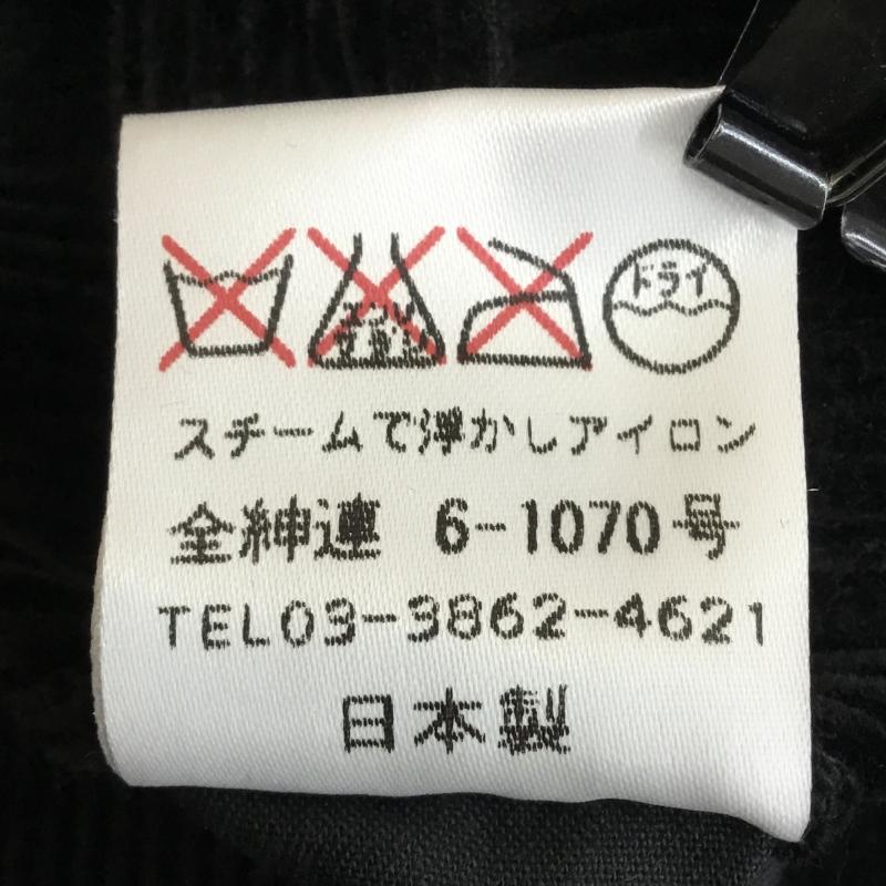 ポールスミス Paul Smith パンツ スラックス コーデュロイ PS-1877 90s 2タックスラックス 29インチ 無地 黒 / ブラック / メンズ USED 古着 中古 10142019