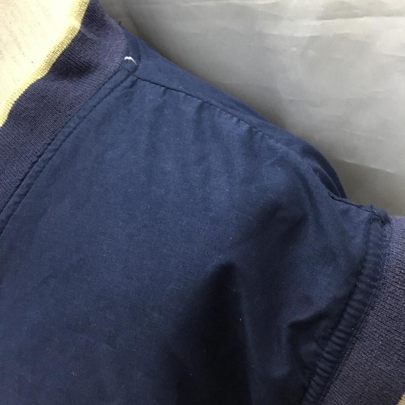 リーボック Reebok カットソー 半袖 ノースリーブカットソー ロゴタンクトップ スポーツウェア XL ロゴ、文字 紺 / ネイビー / メンズ USED 古着 中古 10116681