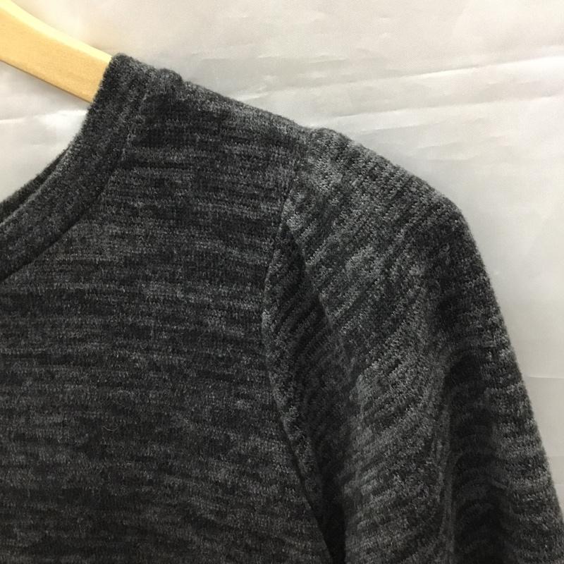 ザラ ZARA カットソー 半袖 S 無地 チャコールグレー / チャコールグレー / レディース USED 古着 中古 10121997