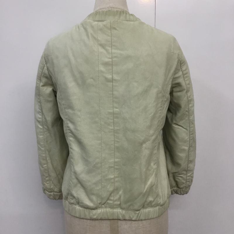 アメリカンラグシー AMERICAN RAG CIE ジャケット、上着 レザージャケット FREE 無地 オフホワイト / オフホワイト / レディース USED 古着 中古 10042261