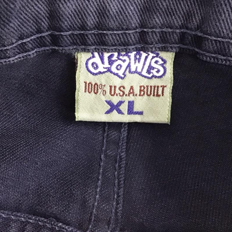 古着 USED パンツ デニム、ジーンズ ワイドパンツ カジュアルパンツ ワークパンツ デニムパンツ XL 無地 紺 / ネイビー / メンズ USED 古着 中古 10128783