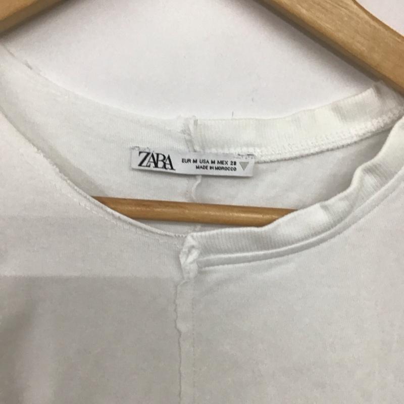 ザラ ZARA タンクトップ タンクトップ M 無地 白 / ホワイト / レディース USED 古着 中古 10134271