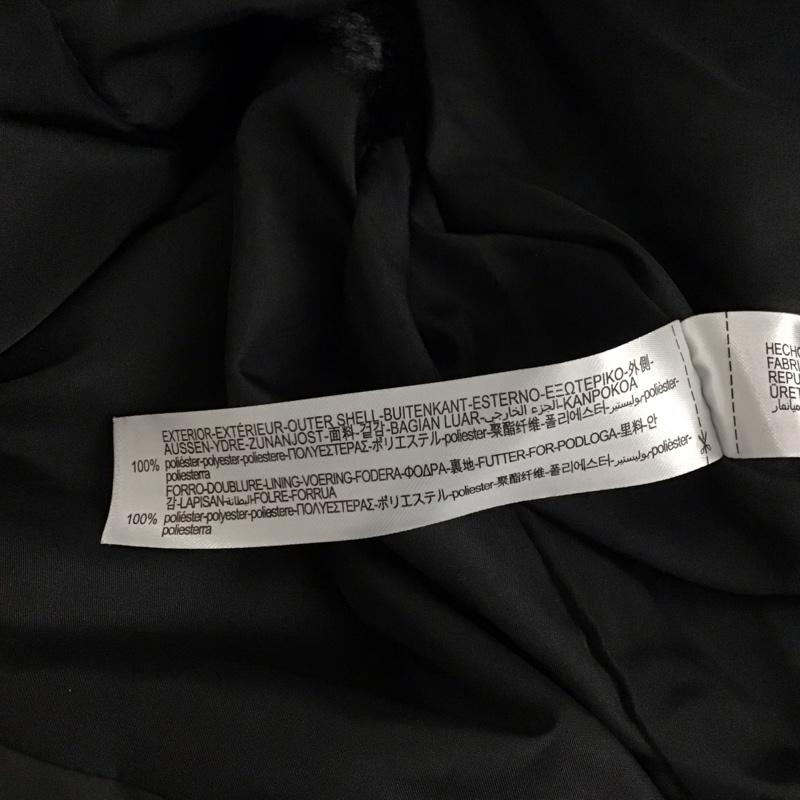 ザラ ZARA ジャケット、上着 ジャンパー、ブルゾン ジップアップジャケット アウター ダウンジャケット ショート丈 L 無地 黒 / ブラック / レディース USED 古着 中古 10118524