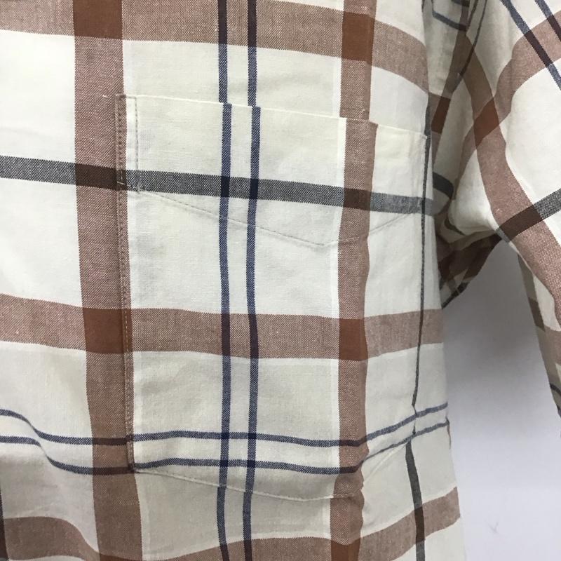 チャップス CHAPS シャツ、ブラウス 半袖 半袖シャツ カラーシャツ 半袖カットソー チェックシャツ M チェック マルチカラー / マルチカラー / メンズ USED 古着 中古 10106569