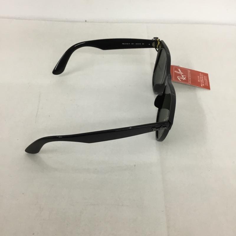 レイバン Ray-Ban めがね・サングラス サングラス RB2140-F WAYFARER カラーレンズ ケース付き ロゴ、文字 黒 / ブラック / メンズ USED 古着 中古 10129407