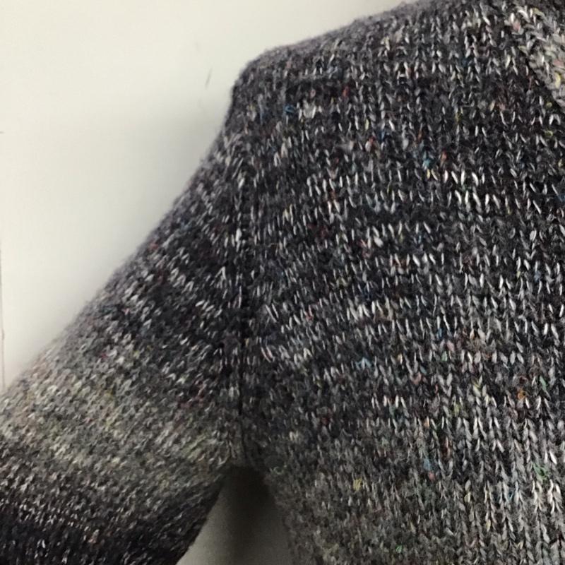 ビームス BEAMS カーディガン 長袖 長袖ニットカットソー ニットカーディガン カラーニットカーディガン M プリント マルチカラー / マルチカラー / メンズ USED 古着 中古 10108045