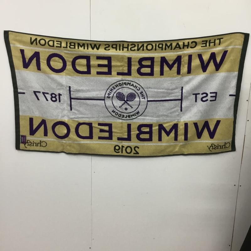 古着 USED ファッション小物 ファッション小物 WIMBLEDON タオル 2019 ロゴ、文字 マルチカラー / マルチカラー / メンズ USED 古着 中古 10132196