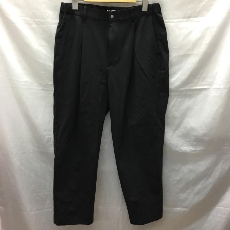 ニューバランス New Balance パンツ ワークパンツ、ペインターパンツ amp35004 MET24WideTaperedFit ワイドパンツ スポーツウェア L 無地 黒 / ブラック / メンズ USED 古着 中古 10121968