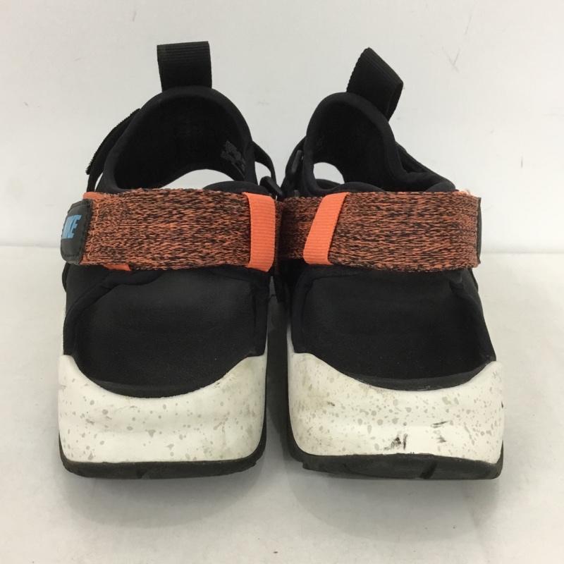 ナイキ NIKE サンダル サンダル CI8797-007 キャニオンサンダル 26cm 26.0cm ロゴ、文字 黒 / ブラック / X 橙 / オレンジ / レディース USED 古着 中古 10138839