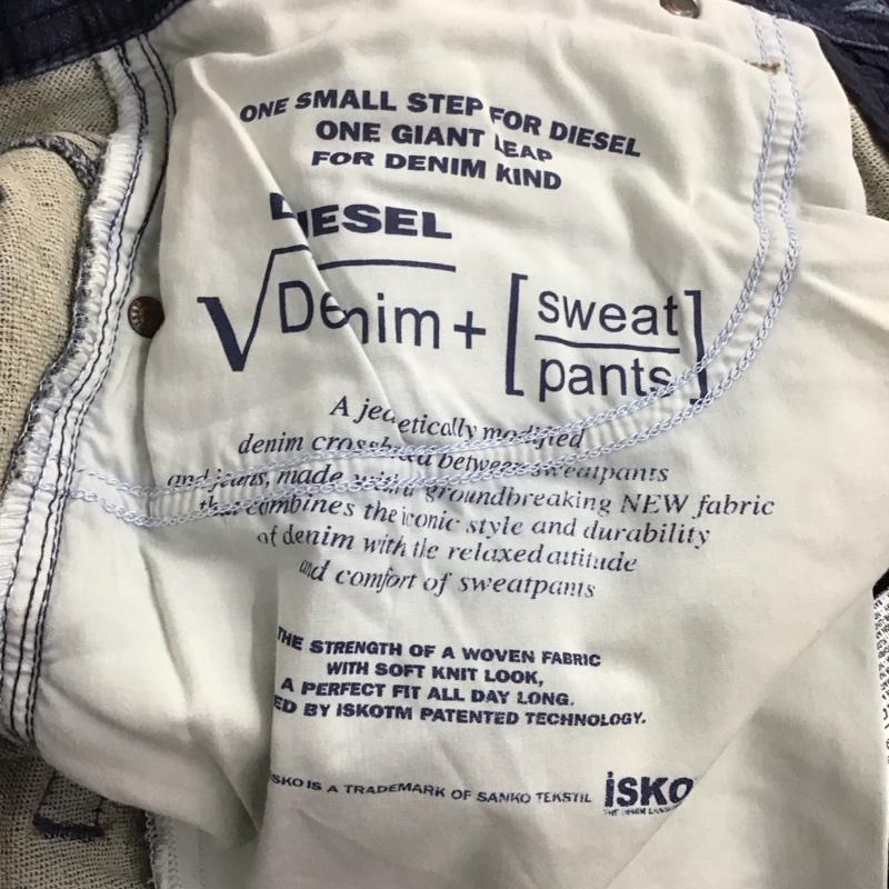ディーゼル DIESEL パンツ デニム、ジーンズ 32インチ 無地 インディゴ / インディゴ /  メンズ USED 古着 中古 10126693
