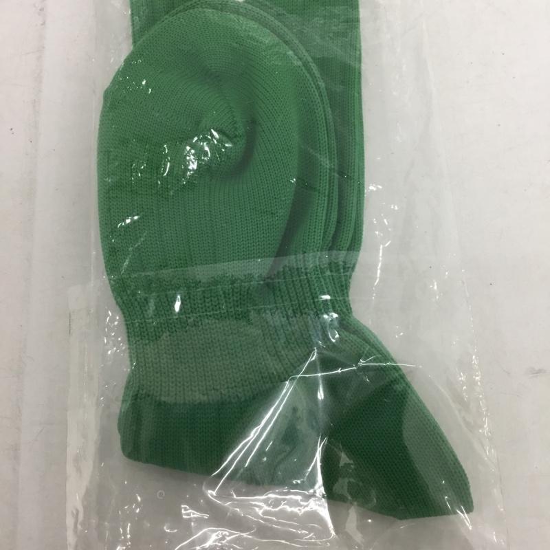 アシックス ASICS ファッション小物 ファッション小物 XSS098 ストッキング ジュニア サッカー 22cm ロゴ、文字 緑 / グリーン / ボーイズ USED 古着 中古 10132158