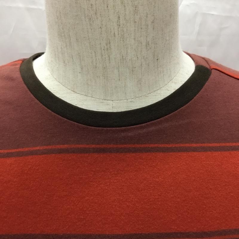 ボルコム VOLCOM Tシャツ 半袖 半袖カットソー プリントTシャツ クルーネックカットソー S ボーダー柄 マルチカラー / マルチカラー /  メンズ USED 古着 中古 10108980