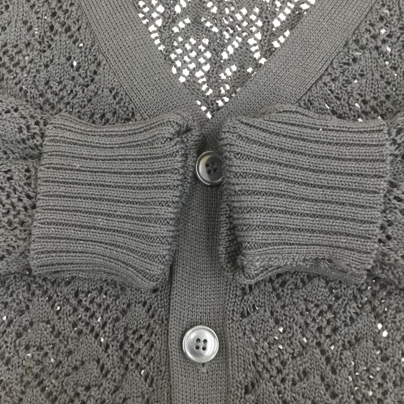 フリークスストア FREAK S STORE カーディガン 長袖 M 無地 黒 / ブラック / メンズ USED 古着 中古 10133775