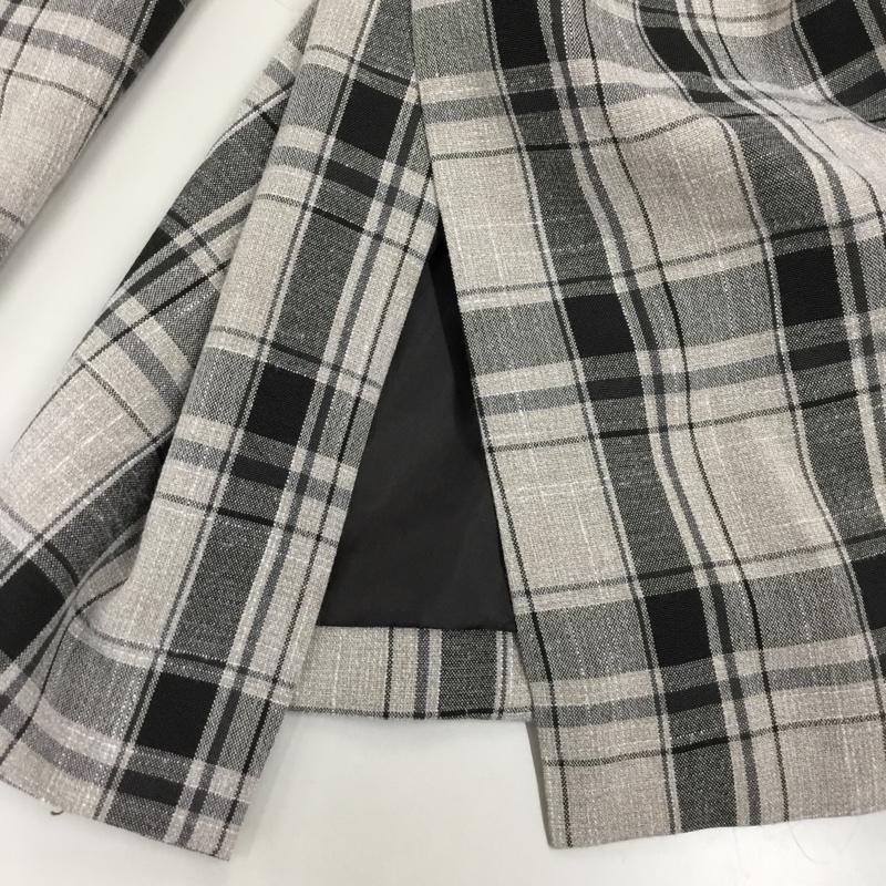 メルロー merlot ジャケット、上着 ジャケット、ブレザー チェック マルチカラー / マルチカラー / レディース USED 古着 中古 10110757