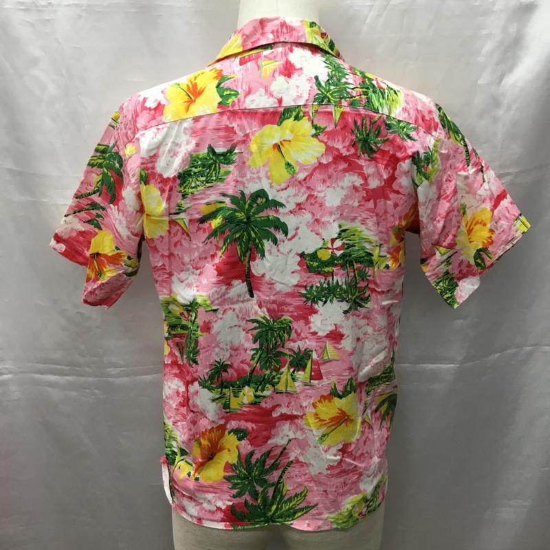 古着 USED シャツ、ブラウス 半袖 半袖シャツ カラーシャツ 半袖カットソー アロハシャツ M 総柄 マルチカラー / マルチカラー /  メンズ USED 古着 中古 10108536
