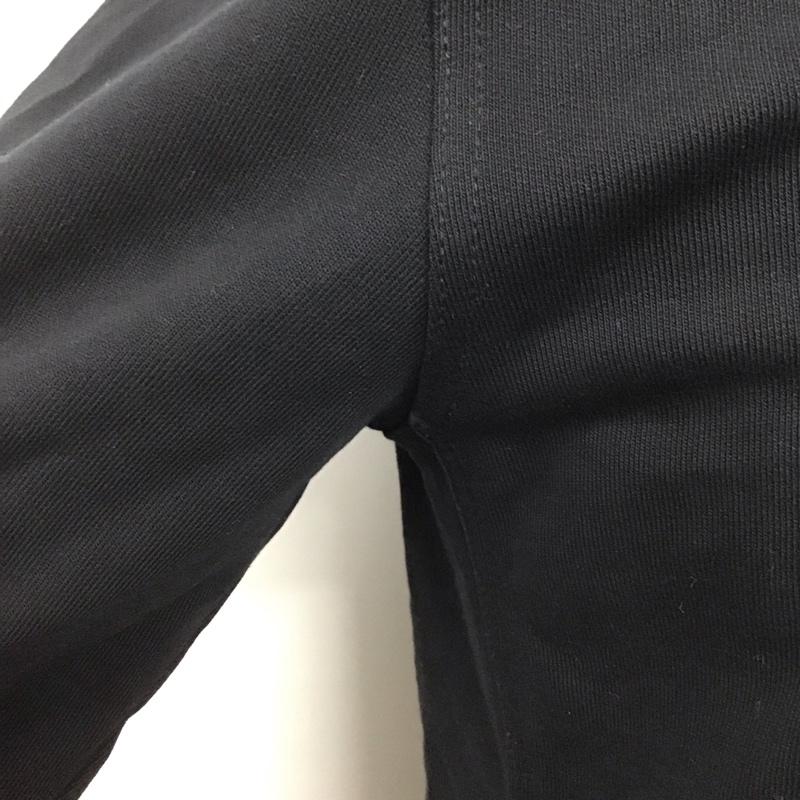 バーバリーブラックレーベル BURBERRY BLACK LABEL パーカー 長袖 ジップアップパーカー 長袖パーカー フード付きパーカー 2 ロゴ、文字 黒 / ブラック /  メンズ USED 古着 中古 10124550