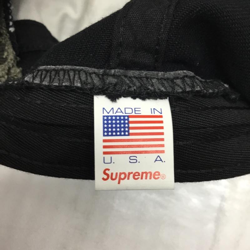 シュプリーム Supreme 帽子 キャップ Shaol in 6Panel 18AW ロゴ、文字 黒 / ブラック / X カーキ / カーキ / メンズ USED 古着 中古 10114737