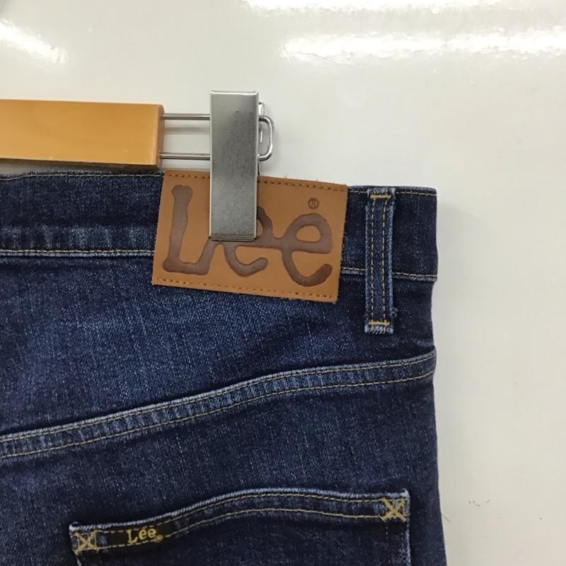 リー Lee パンツ デニム、ジーンズ デニムパンツ スリムパンツ カジュアルパンツ ストレッチパンツ XL 無地 インディゴ / インディゴ / メンズ USED 古着 中古 10136999